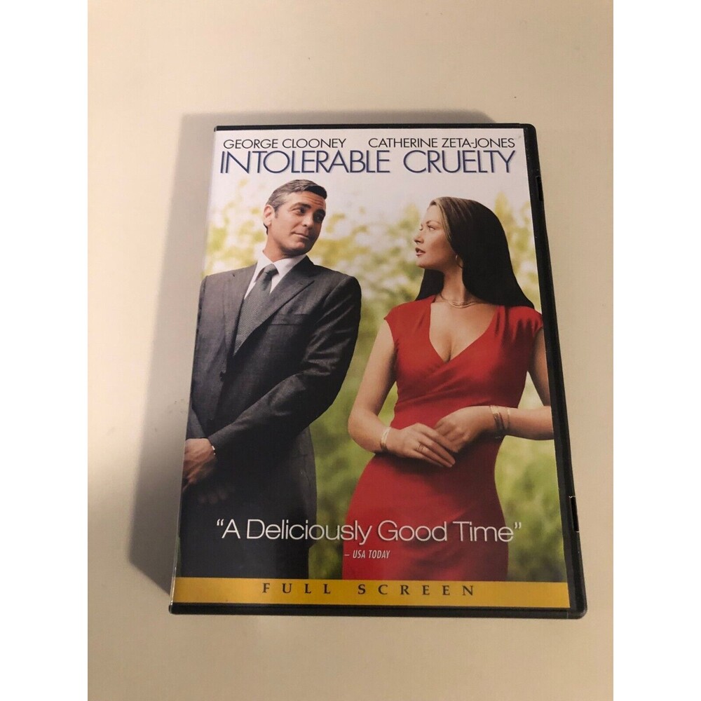 Intolerable‎ Cruelty (Full Screen Edition) - DVD - VERY GOOD